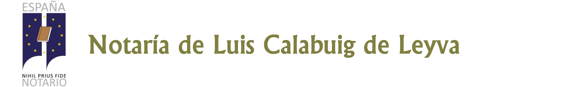 Notaría Luis Calabuig de Leyva en Valencia Notaría Luis Calabuig de Leyva en Valencia