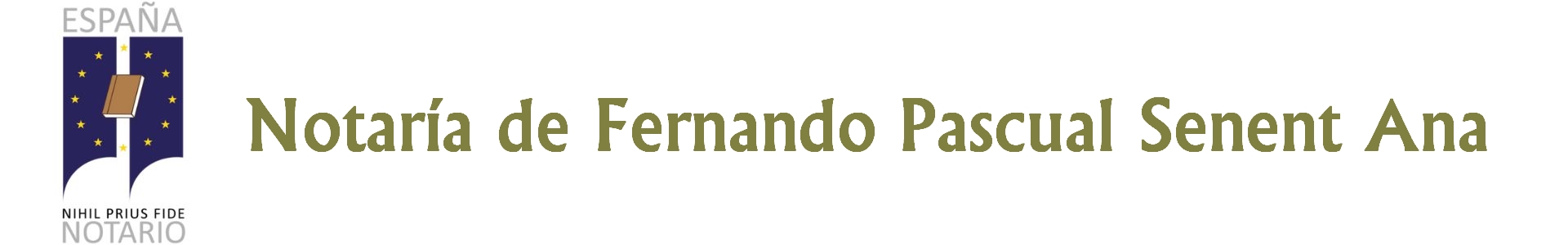 Notaría Fernando Pascual Senent Ana en Valencia