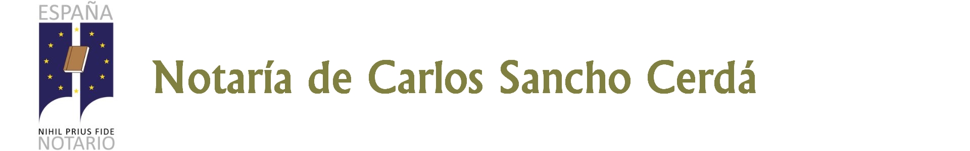 Notaría Carlos Sancho Cerdá en Almussafes Notaría Carlos Sancho Cerdá en Almussafes