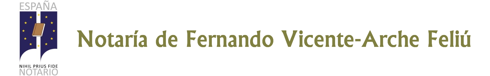 Notaría Fernando Vicente-Arche Feliú en Buñol