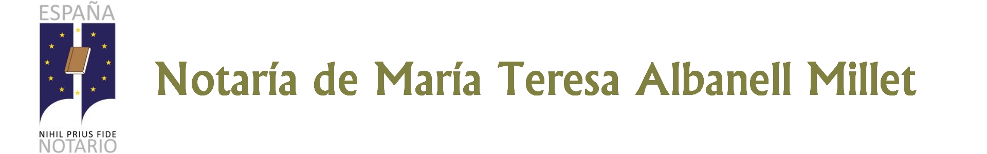 Notaría María Teresa Albanell Millet en Dénia Notaría María Teresa Albanell Millet en Dénia
